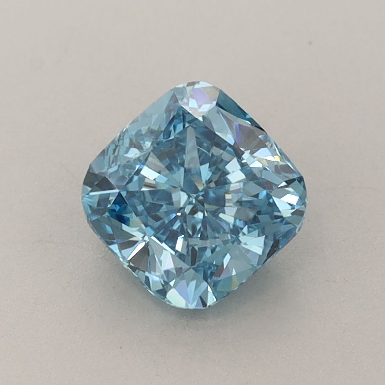 1.0 CT Fancy Vivid Blue CUSHION MODIFIED