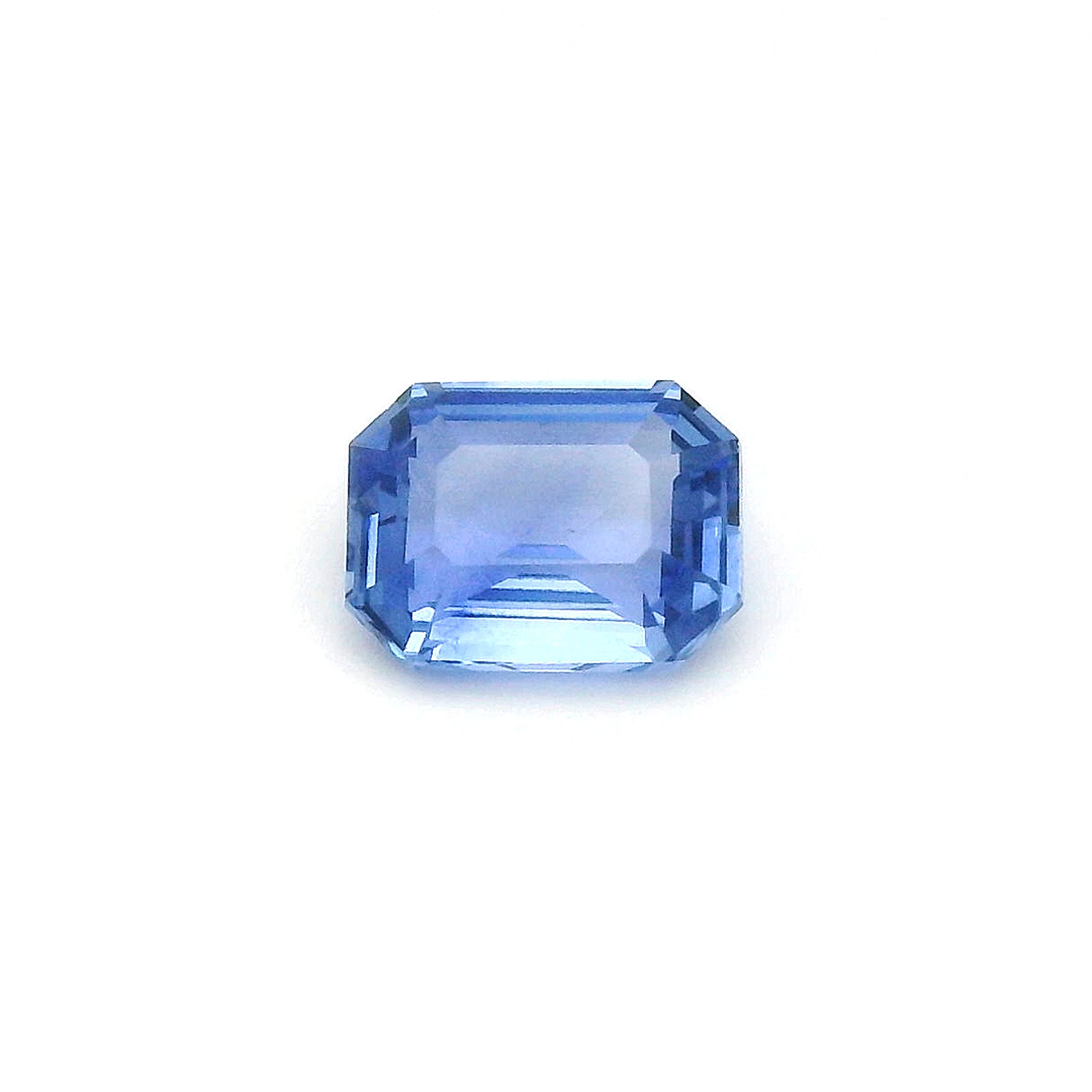 2.14 ct Octagonal Sapphire