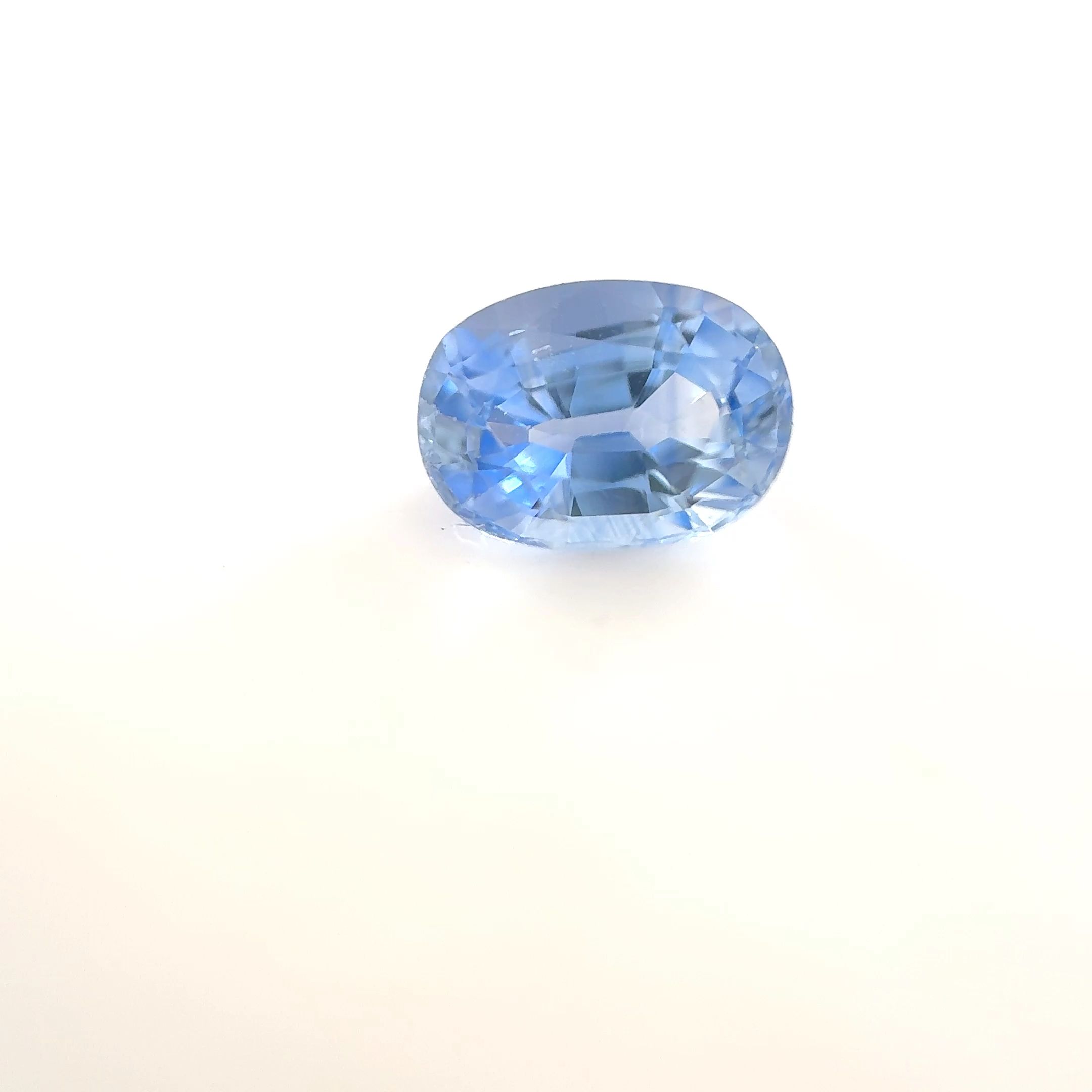 Szafir 1,15 ct, niebieski, szlif owalny