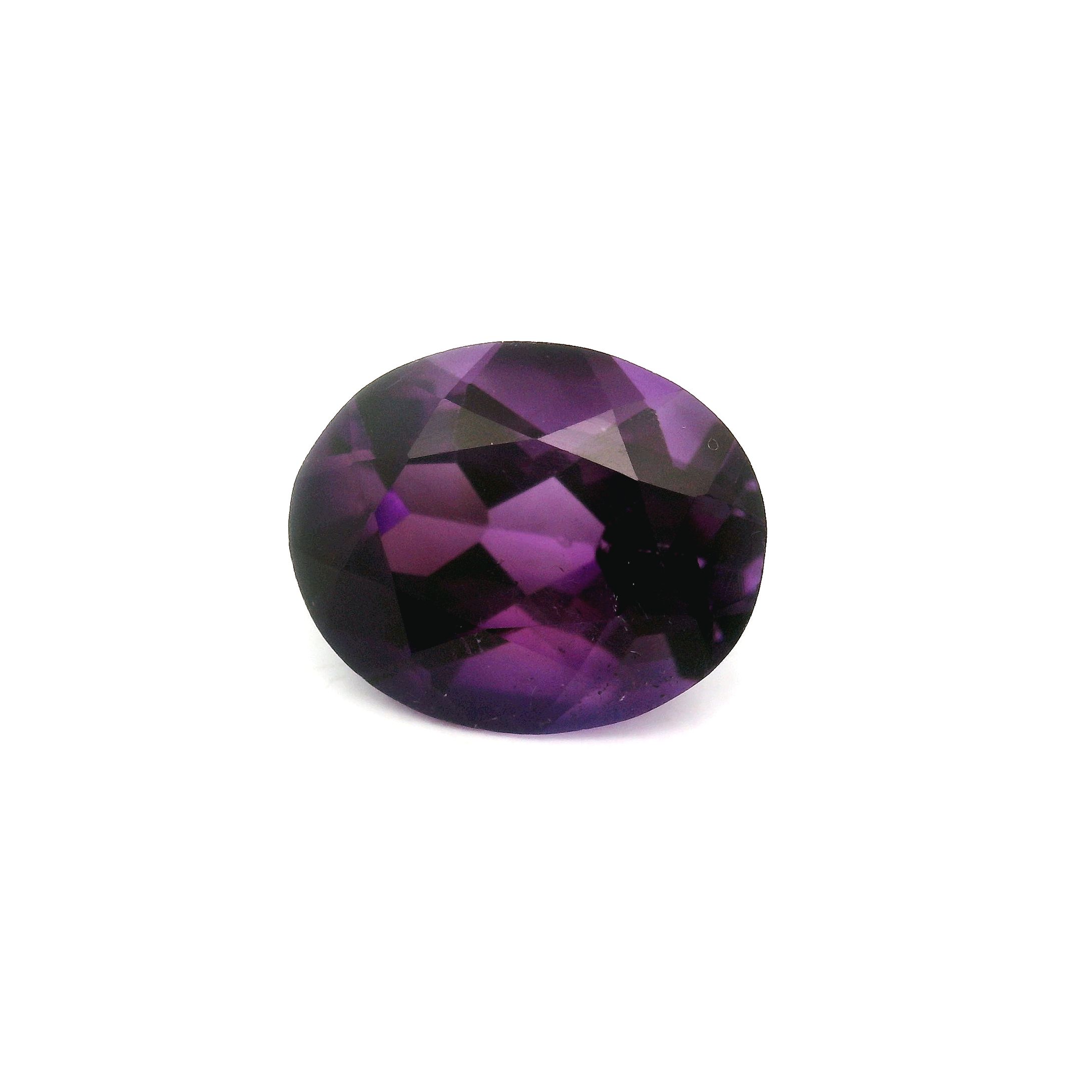 Ametyst 3,25 ct, purpurowy, szlif owalny