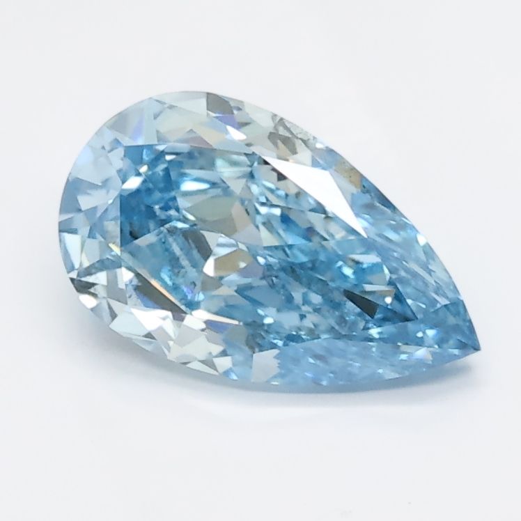 1.06 CT Blue PEAR