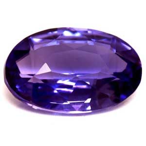 Szafir 1,08 ct, purpurowy, szlif owalny