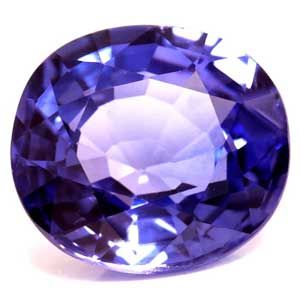 Szafir 2,26 ct, niebieski, szlif owalny