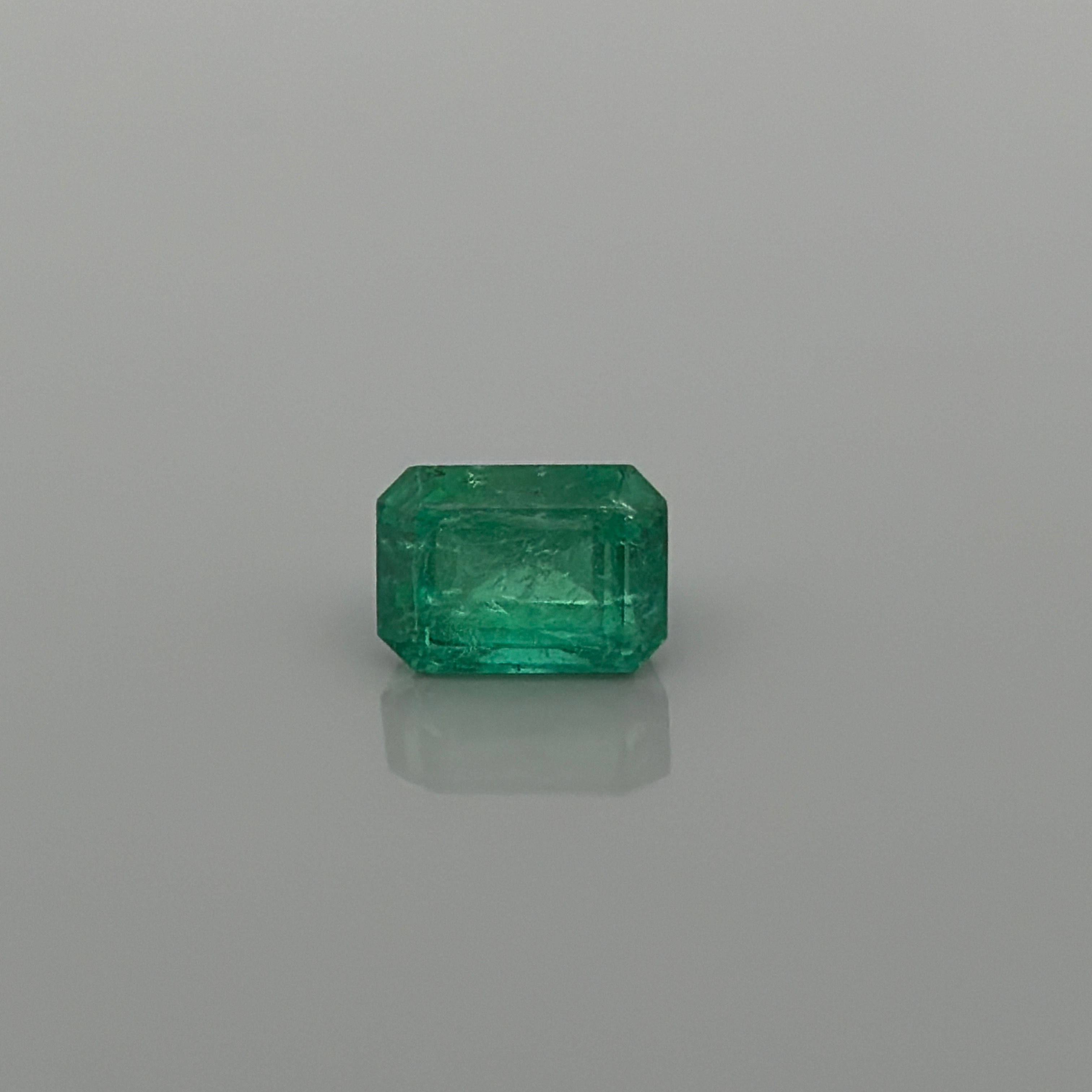 2.5 ct Octagonal emerald