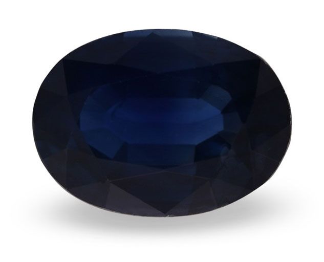 SAPPHIRE FACETED 1.03ct BLUE Blue EC THAILAND HEATED
