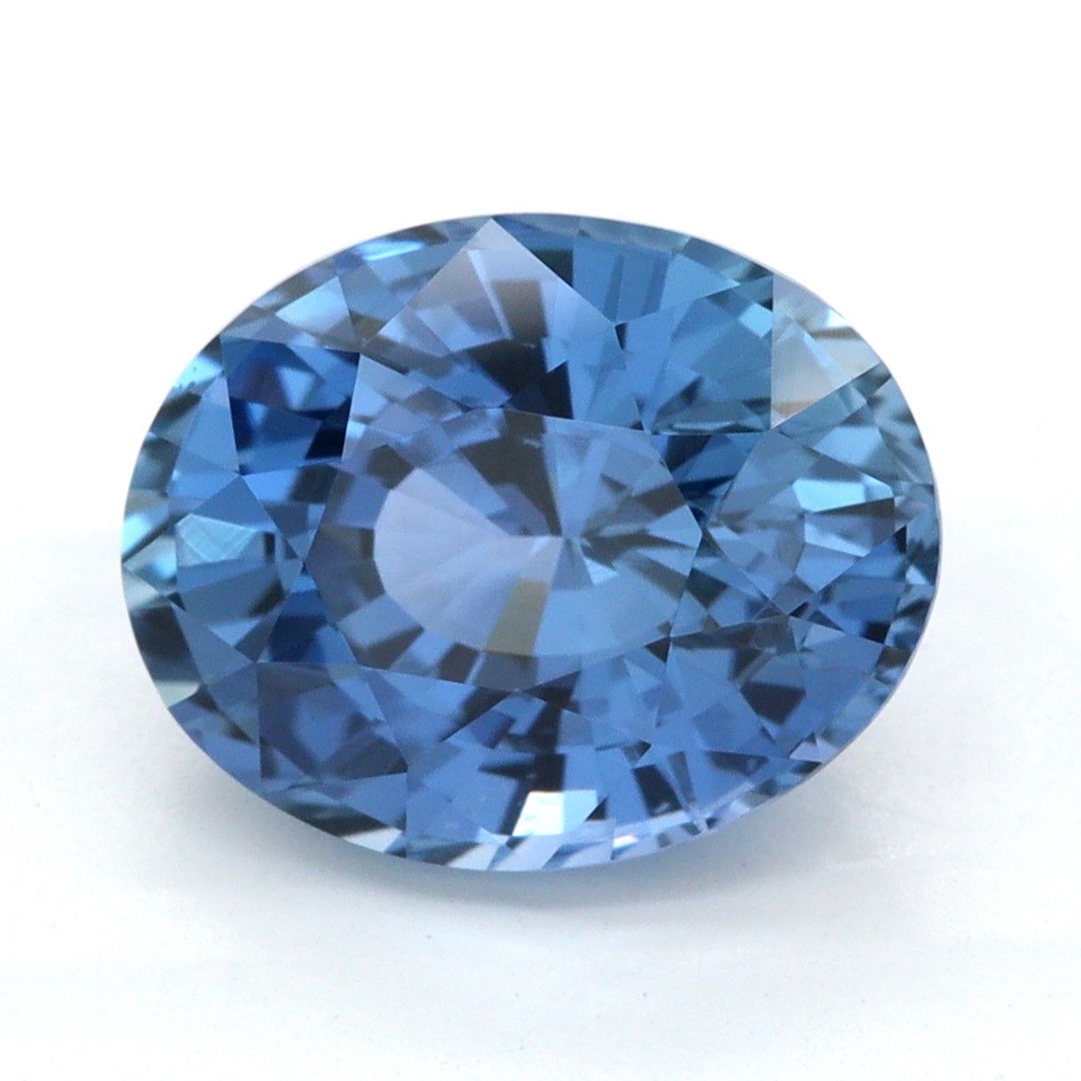 SAPPHIRE FACETED 3.25ct BLUE EC SRILANKA HEATED