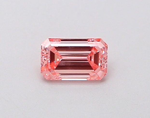 0.24 CT Fancy Intense Pink EMERALD