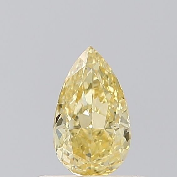 0.41 CT Fancy Vivid Yellow PEAR