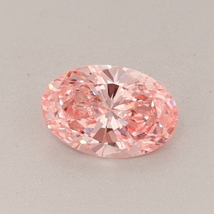 0.44 CT Fancy Vivid Pink OVAL