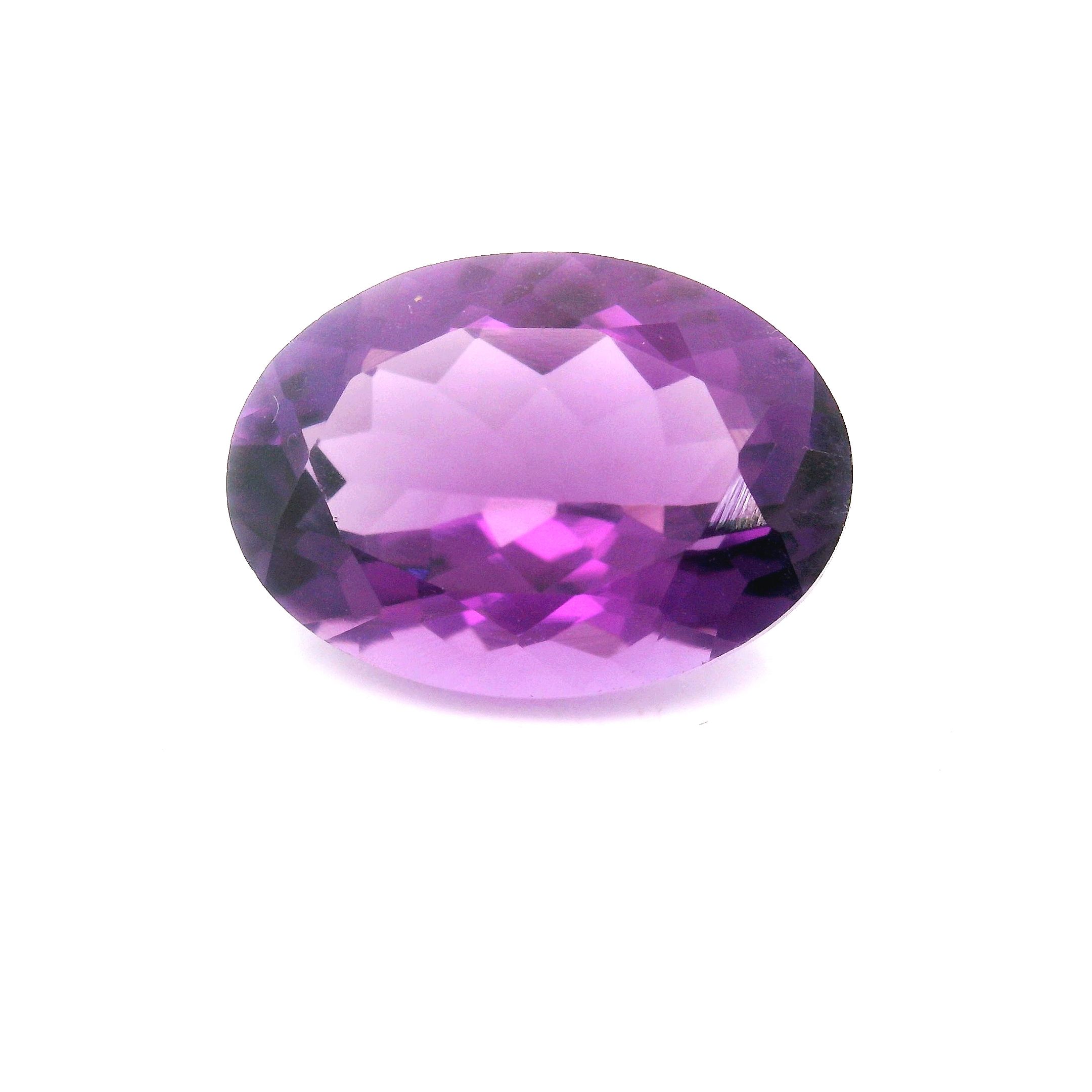 5.34 ct Oval amethyst