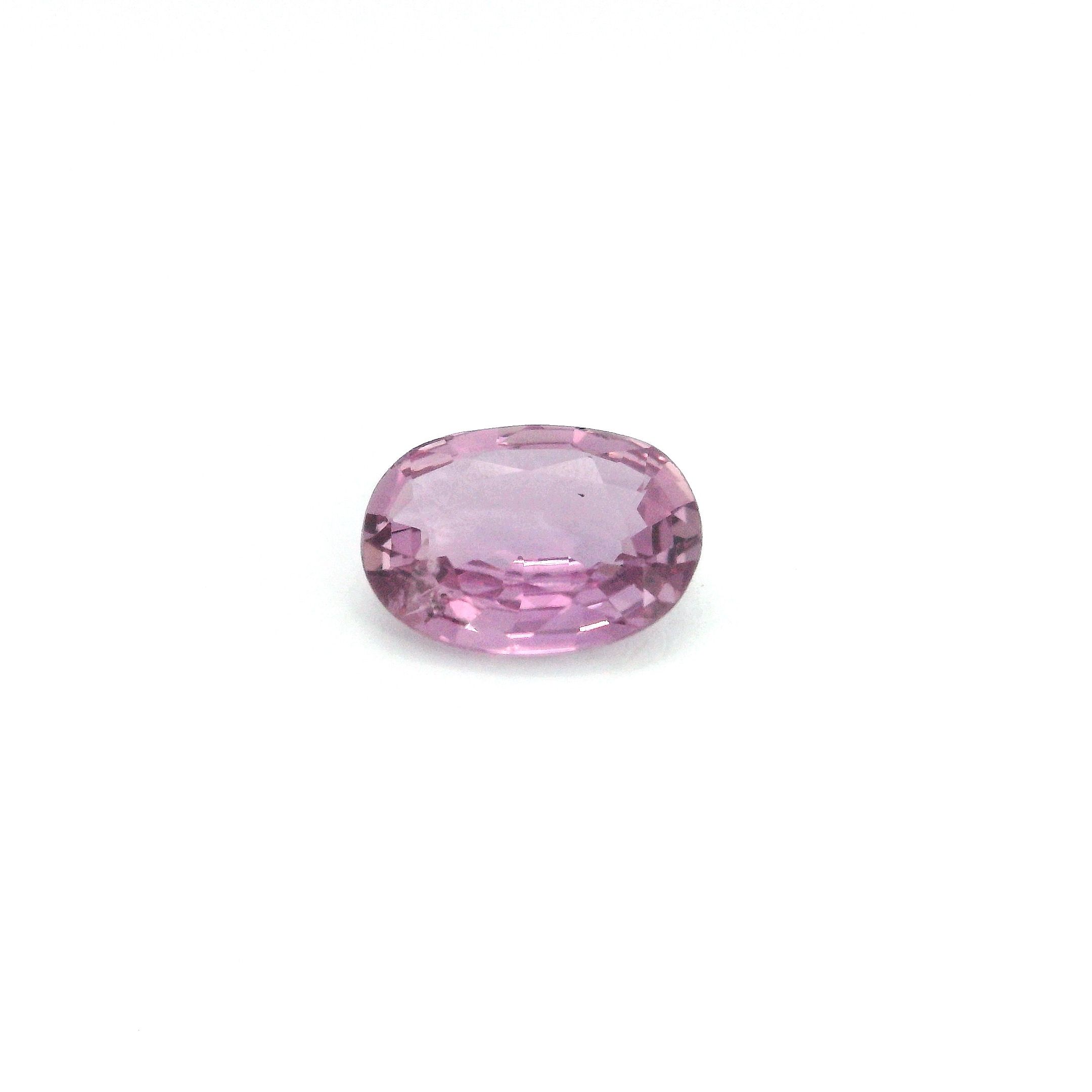 Szafir 1,32 ct, różowy, szlif owalny