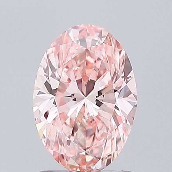 1.06 CT Fancy Intense Pink OVAL