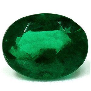 Szmaragd 1,19 ct, zielony, szlif owalny
