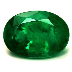 Szmaragd 2,06 ct, zielony, szlif owalny