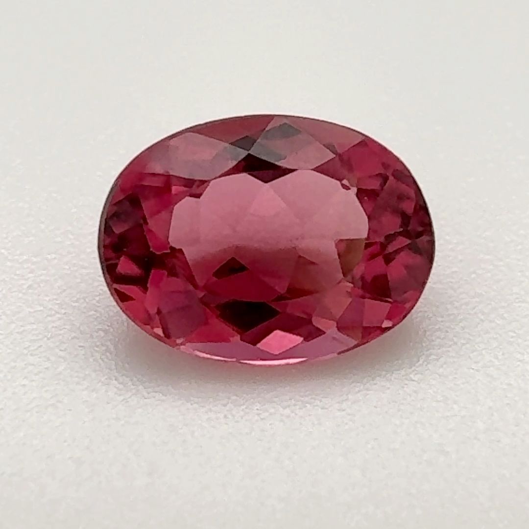 TOURMALINE FACETED 1.32ct PINK Deep Pink EC BRAZIL NONE