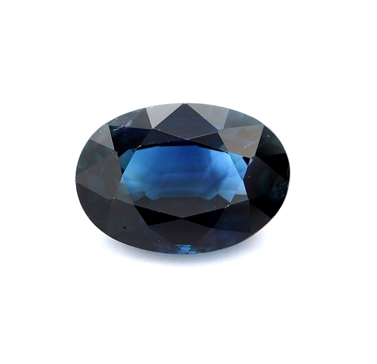 SAPPHIRE FACETED 0.88ct BLUE BLUE EC AUSTRALIA HEATED