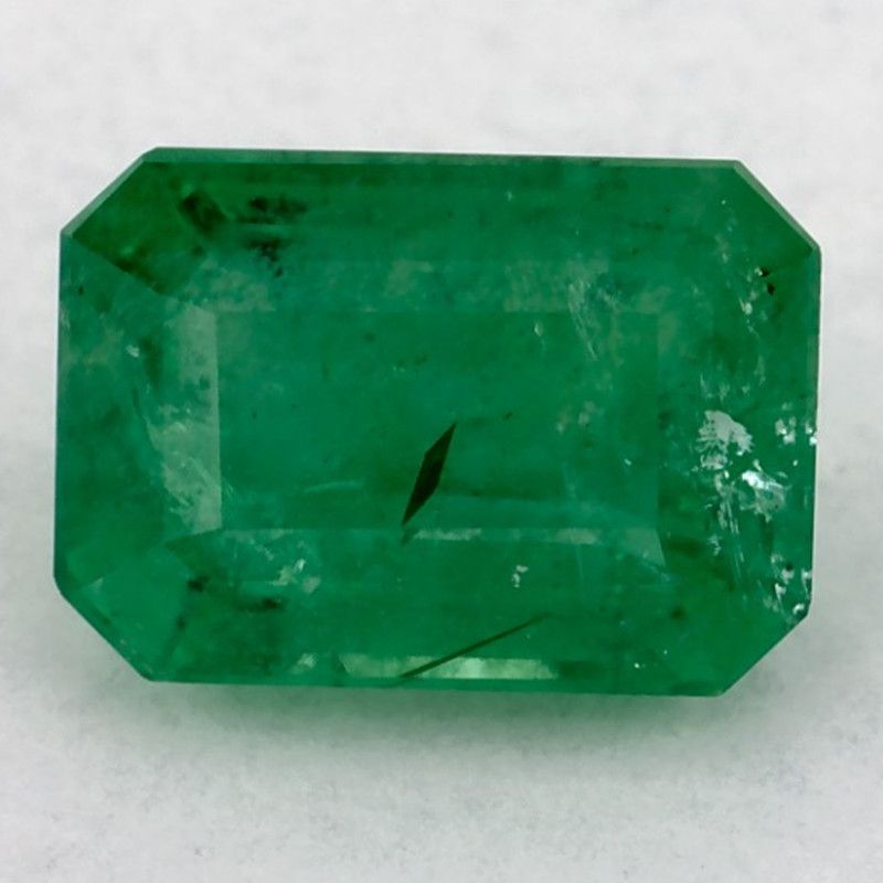 Szmaragd 1,96 ct, zielony, szlif ośmiokątny