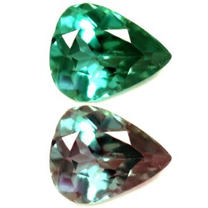 ALEXANDRITE FACETED 0.29ct GREEN Blue Green to Purple EC INDIA NONE
