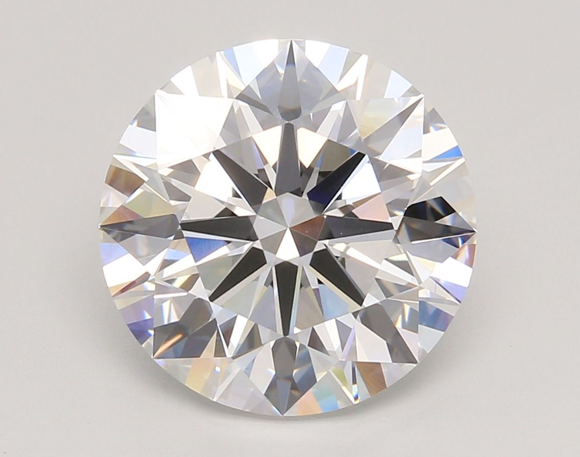 Diamant Rond 5.51 ct - Couleur F - Pureté VS1