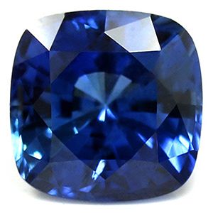 SAPPHIRE FACETED 1.31ct BLUE Intense Blue SI SRILANKA HEATED