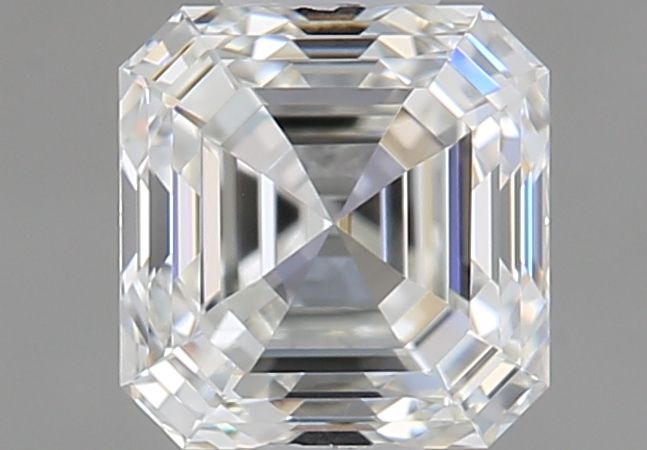 Prírodný diamant štvorcový emerald,... Prírodný diamant štvorcový emerald,...