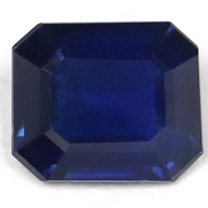 SAPPHIRE FACETED 0.79ct BLUE Deep Blue EC MADAGASCAR HEATED