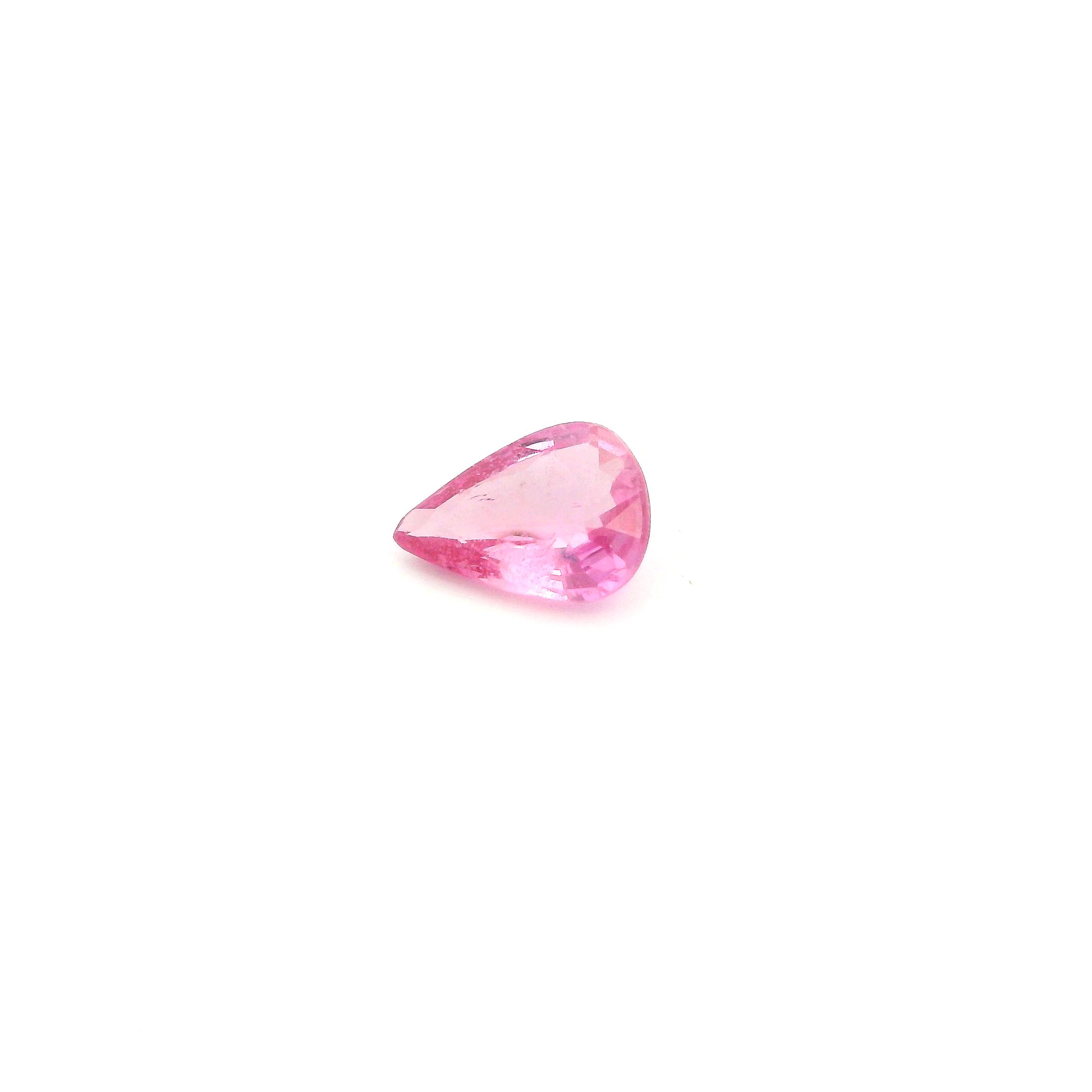 0.65 ct Pear sapphire