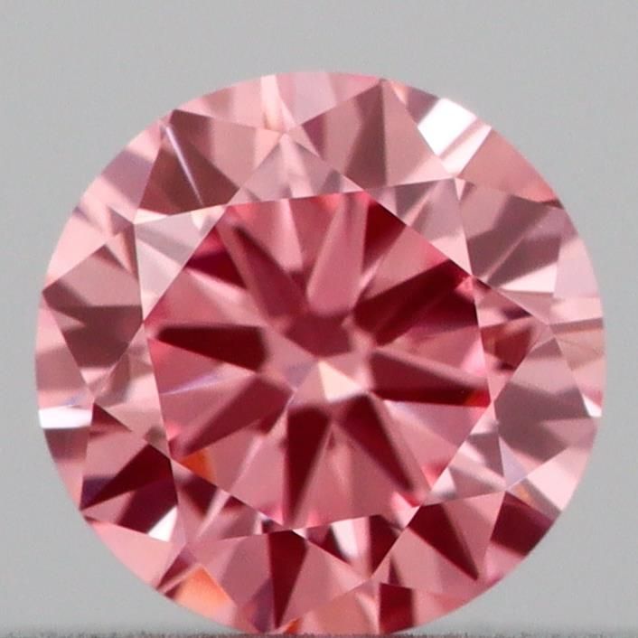 0.18 CT Fancy Vivid Pink ROUND