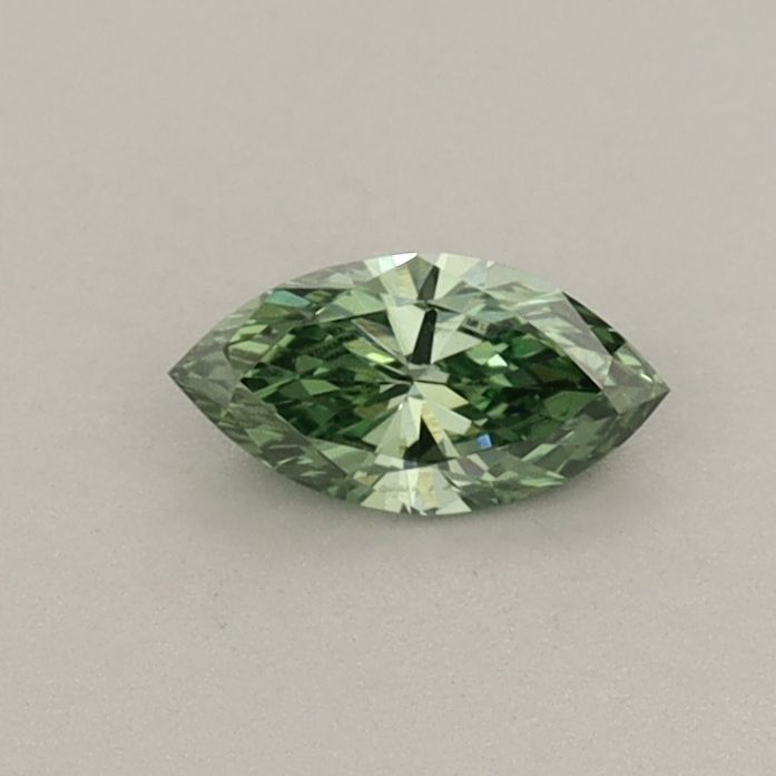 0.24 CT Fancy Vivid Green MARQUISE