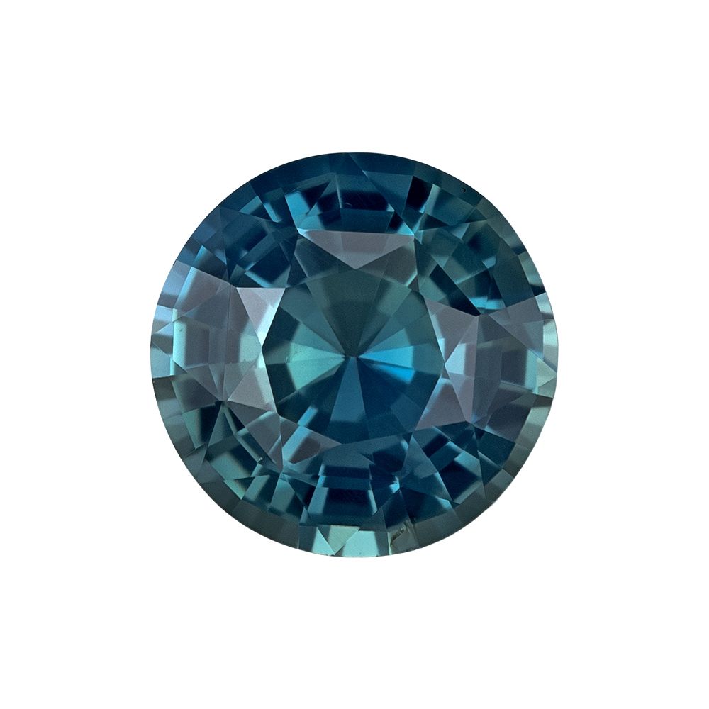 SAPPHIRE FACETED 1.61ct TEAL SI MADAGASCAR NONE