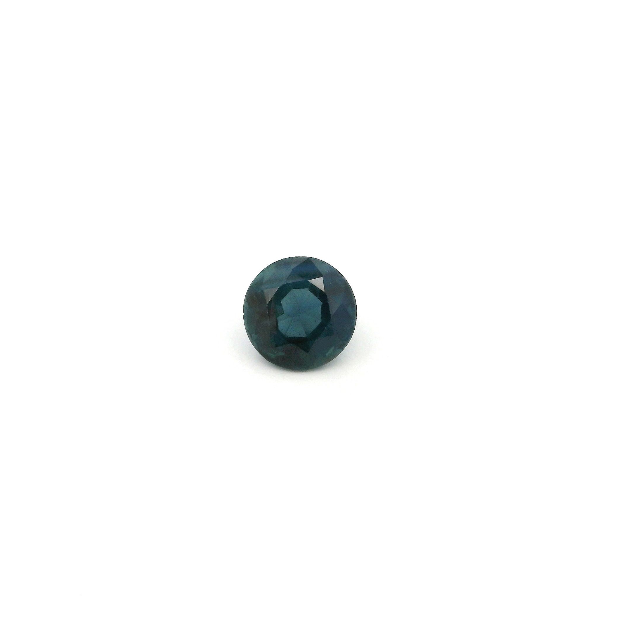 SAPPHIRE FACETED 0.52ct BLUE vivid SI CAMBODIA HEATED