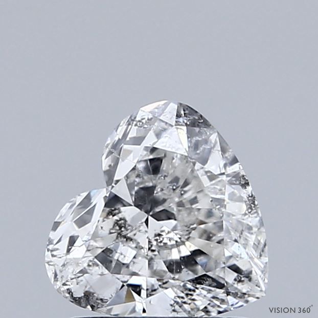 Prírodný diamant srdce, I2,...