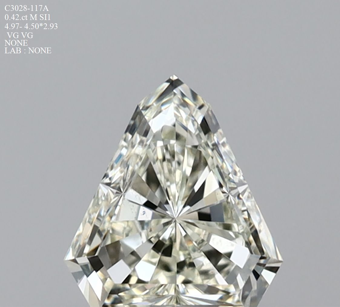 Prírodný diamant štít, SI1,...