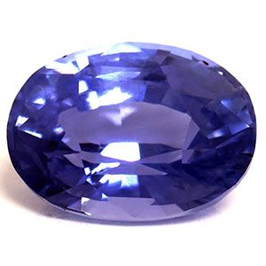 Szafir 1,68 ct, niebieski, szlif owalny