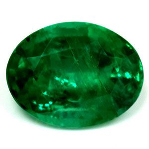 Szmaragd 1,89 ct, zielony, szlif owalny