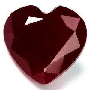 RUBY FACETED 1.79ct RED Deep Red SI REST_OF_AFRICA NONE
