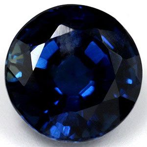 Szafir 1,94 ct, morski, szlif okrągły