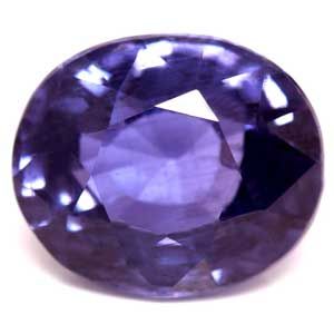 Szafir 4,45 ct, purpurowy, szlif owalny