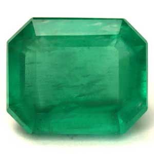 Szmaragd 3,31 ct, zielony, szlif szmaragdowy