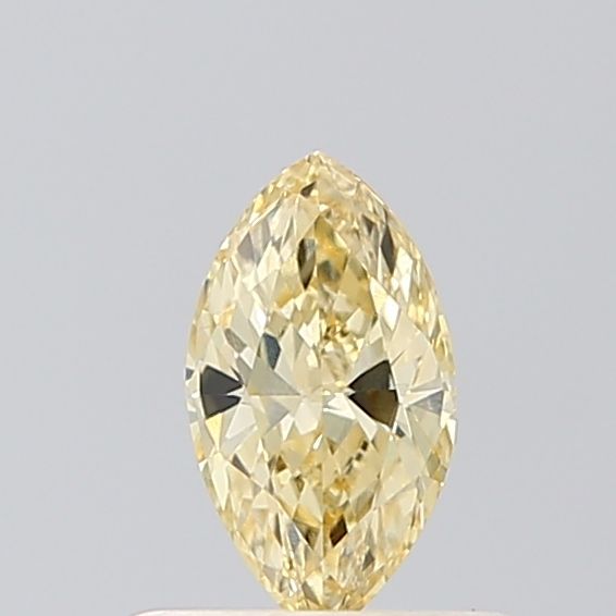 0.63 CT Fancy Vivid Yellow MARQUISE