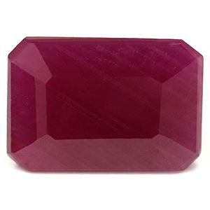 Rubin 6,22 ct, czerwony, szlif szmaragdowy
