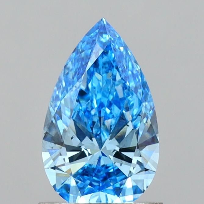 1.0 CT Fancy Vivid Blue PEAR