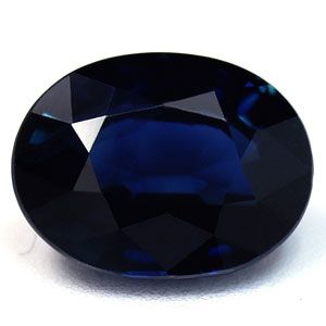 Szafir 1,94 ct, morski, szlif owalny