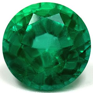 Szmaragd 5,53 ct, zielony, szlif okrągły