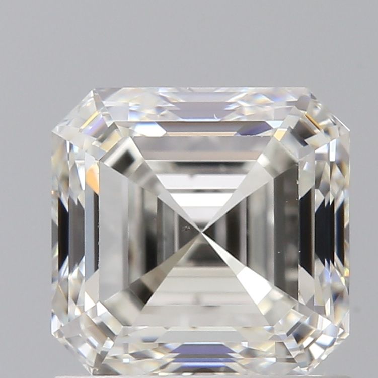 Prírodný diamant štvorcový emerald,... Prírodný diamant štvorcový emerald,...