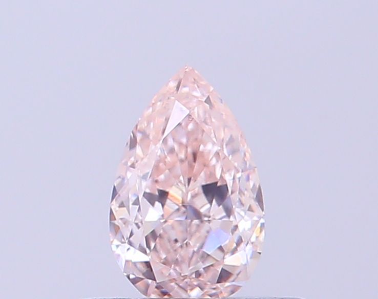 0.36 CT Light Brownish Pink PEAR
