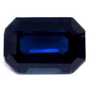 SAPPHIRE FACETED 0.63ct BLUE Intense Blue EC MADAGASCAR NONE