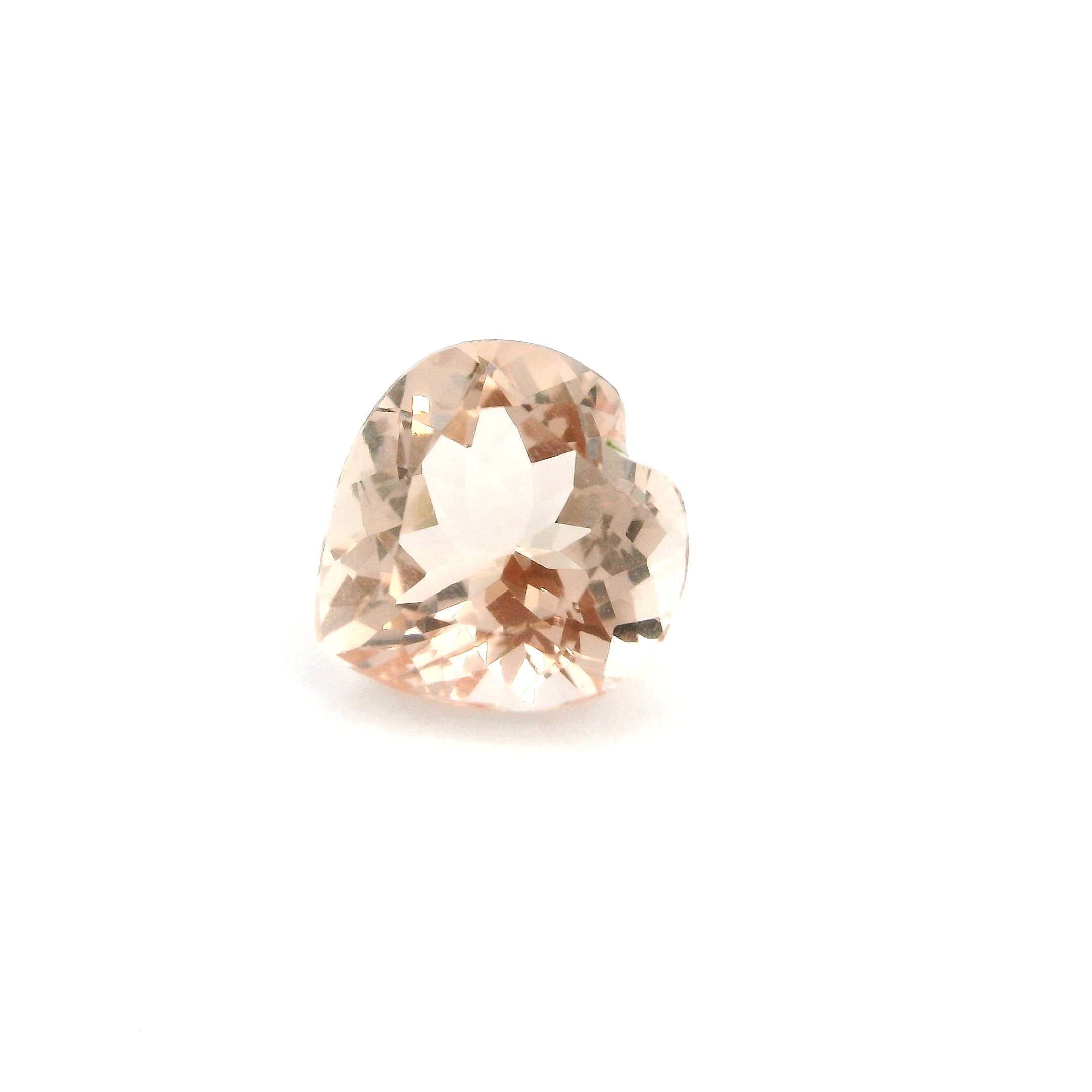MORGANITE FACETED 2.34ct PINK Brownish Pink/Light EC MOZAMBIQUE HEATED