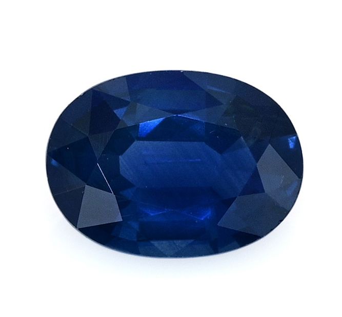 SAPPHIRE FACETED 0.79ct BLUE Blue EC THAILAND HEATED