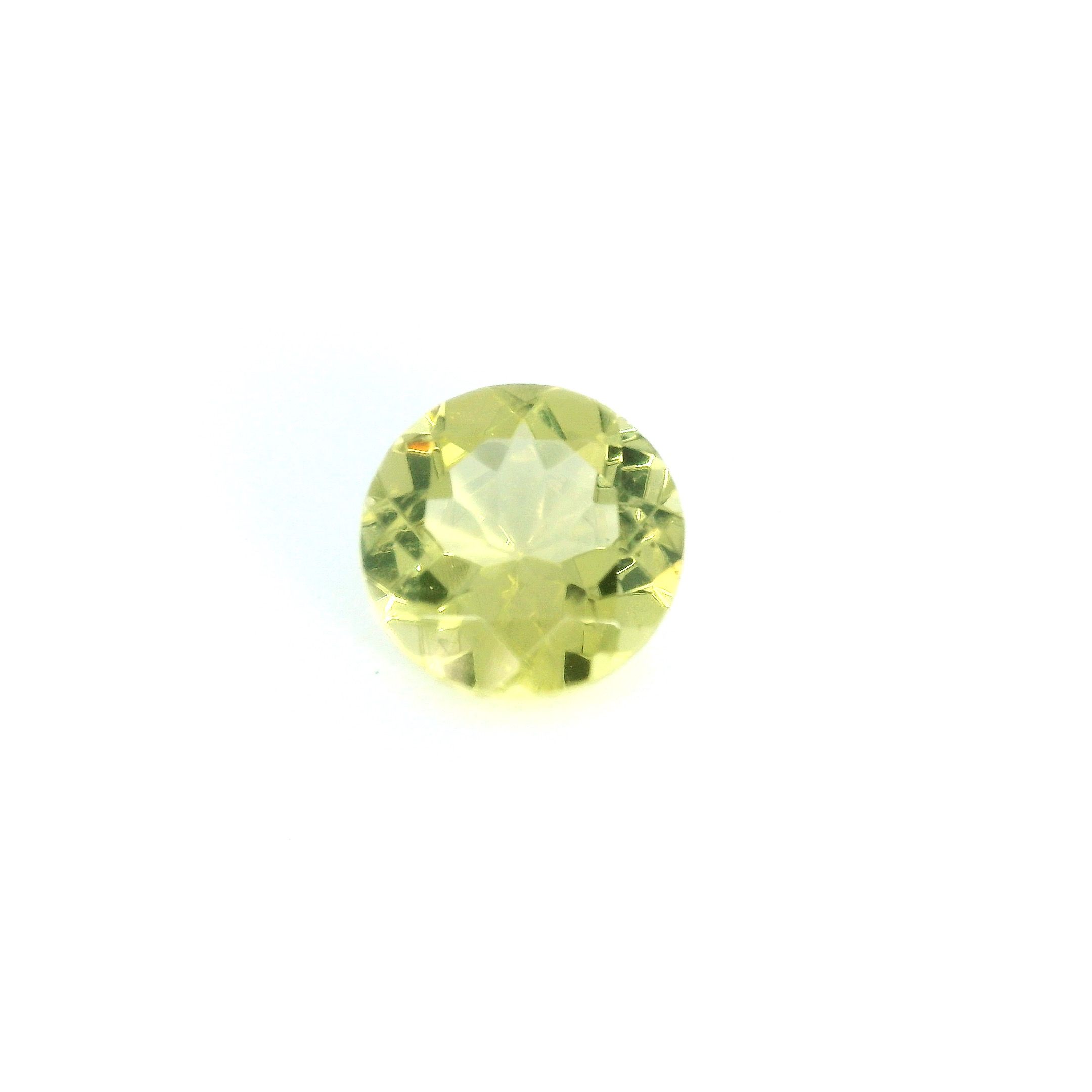 Apatyt 1,85 ct, żółty, szlif okrągły